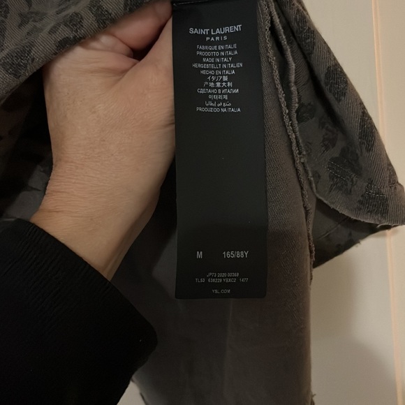 Saint Laurent Animal Print T Shirt NWOT - Picture 4 of 5